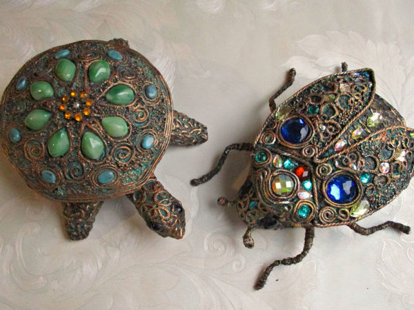 Мастерим шкатулки: «Черепаха» и «Жук» | Ярмарка Мастеров - ручная работа, handmade