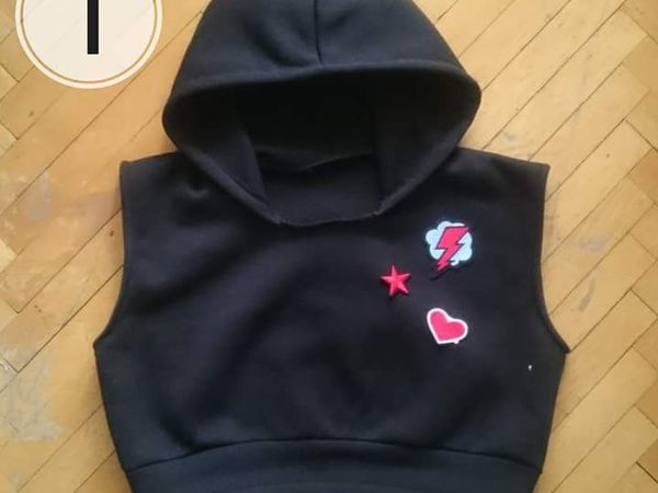 Модная жилетка с патчами | Ярмарка Мастеров - ручная работа, handmade