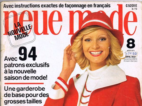Neue Mode № 8/1973. Фото моделей | Ярмарка Мастеров - ручная работа, handmade