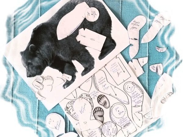 Моделирование выкройки тедди | Ярмарка Мастеров - ручная работа, handmade