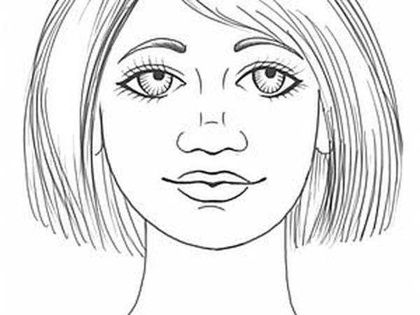 Как нарисовать лицо девушки карандашом поэтапно | Нарисовать лица, Рисовать, Лицо