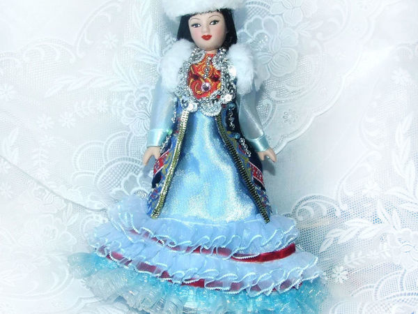 Башкирки — мои куклы в башкирских костюмах | Ярмарка Мастеров - ручная работа, handmade