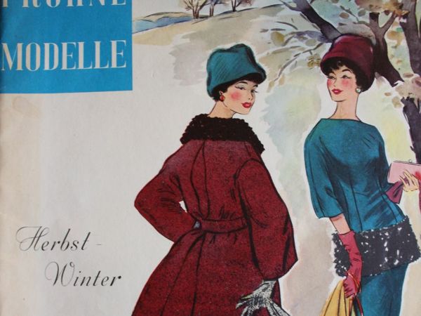 Frohne Modelle — старый журнал мод -Осень-Зима 1960- Редкость | Ярмарка Мастеров - ручная работа, handmade