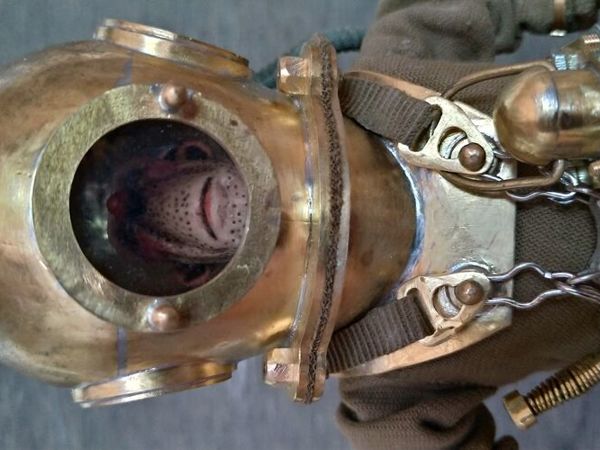 Боевой водолаз, гальванёр-рулевой подводно-диверсионного механизма | Ярмарка Мастеров - ручная работа, handmade Боевой водолаз, гальванёр-рулевой подводно-диверсионного механизма | Ярмарка Мастеров - ручная работа, handmade
