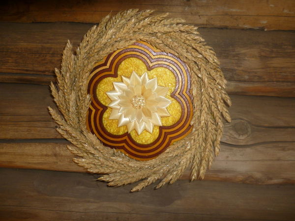 Интерьерные панно с колосьями | Ярмарка Мастеров - ручная работа, handmade