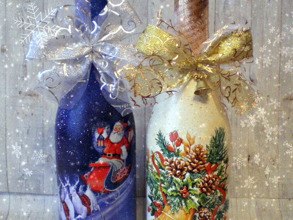 Новогодний декупаж | Ярмарка Мастеров - ручная работа, handmade