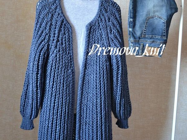 Кардиган-пальто от 4 тыс руб | Ярмарка Мастеров - ручная работа, handmade