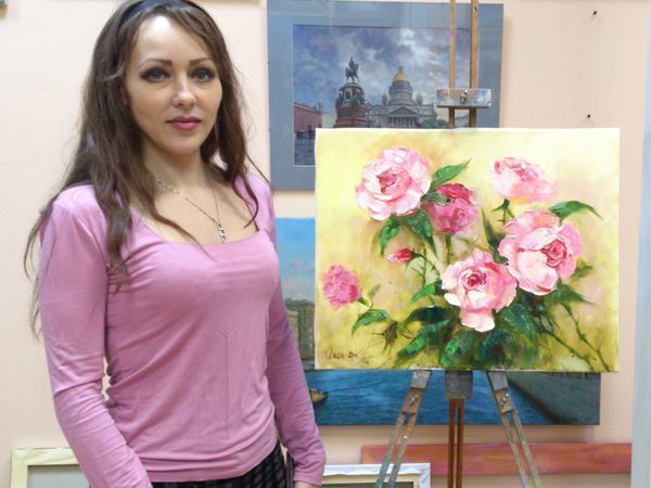 Мастер класс масляной живописи для взрослых и детей в Спб | Ярмарка Мастеров - ручная работа, handmade