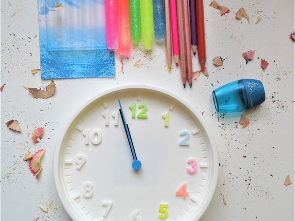 Decorating Wall Clock for Nursery | Livemaster - handmade
