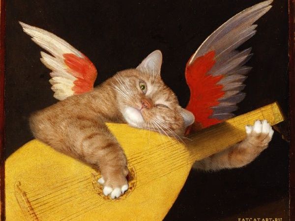 Большому художнику — большой котик! | Ярмарка Мастеров - ручная работа, handmade