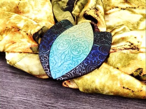 Создаем брошь для платка из полимерной глины FIMO | Ярмарка Мастеров - ручная работа, handmade