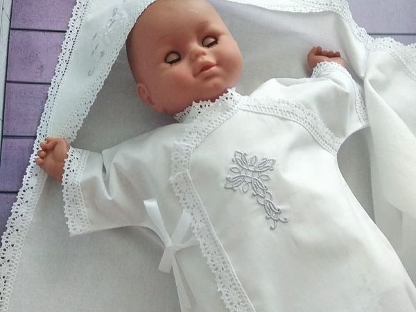 Крестильный набор «Классика» | Ярмарка Мастеров - ручная работа, handmade Крестильный набор «Классика» | Ярмарка Мастеров - ручная работа, handmade