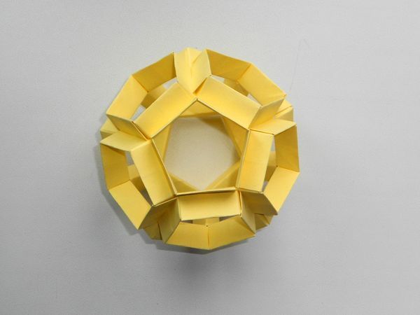 Оригами: как сделать додекаэдр из бумаги