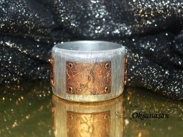 Лепим «металлический» браслет из полимерной глины | Ярмарка Мастеров - ручная работа, handmade