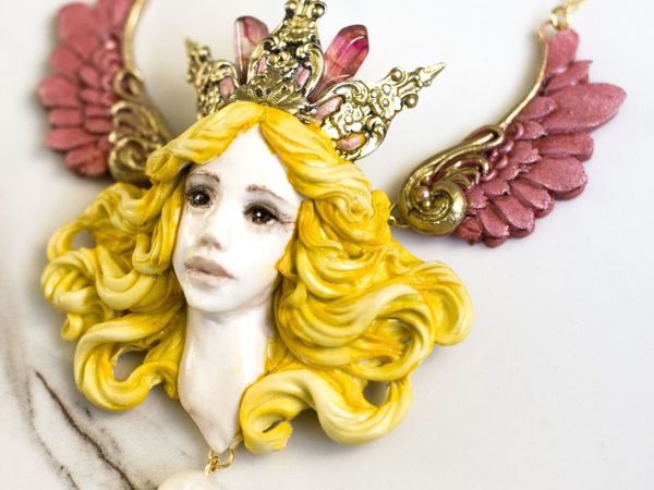 Аврора. Ожерелье | Ярмарка Мастеров - ручная работа, handmade
