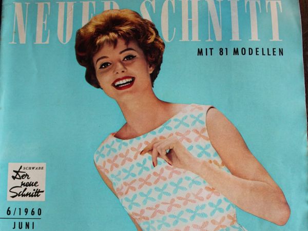 Neuer Schnitt — старый немецкий журнал мод 6/1960 | Ярмарка Мастеров - ручная работа, handmade