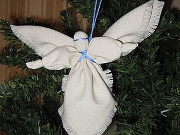 Текстильная игрушка «Ангел на подушках» своими руками: выкройка, схема и инструкция