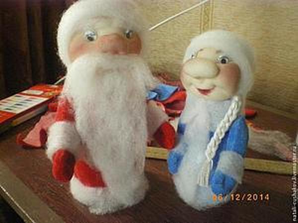 Дед Мороз из ткани своими руками – пошаговый мастер-класс с выкройками