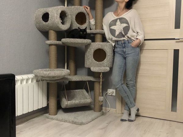 Любой кошке нужно своё спальное место | Ярмарка Мастеров - ручная работа, handmade