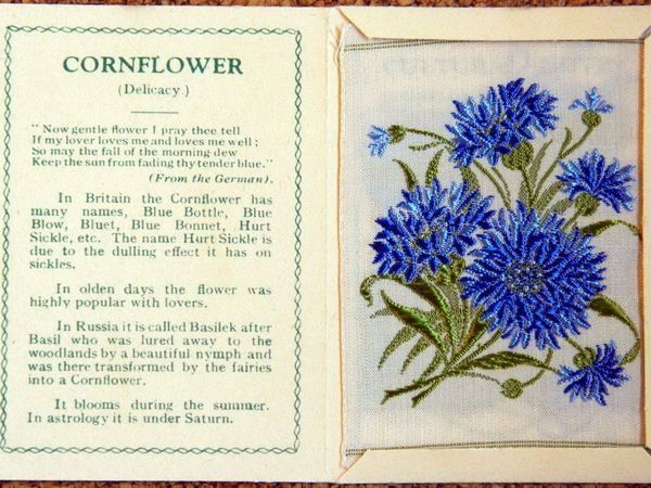 Embroidered Flowers — Advertising Packages of the 1930s and Design Ideas | Livemaster - handmade