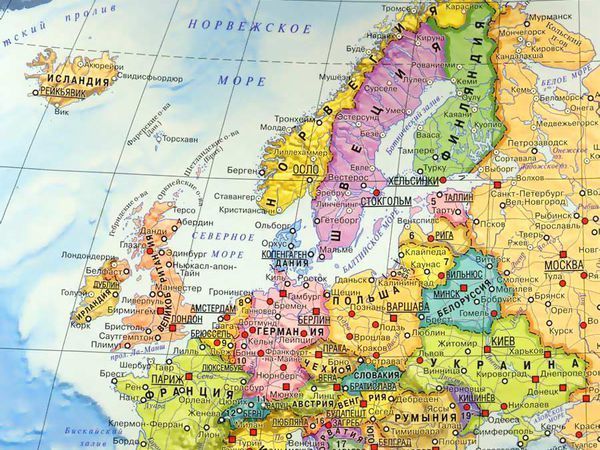 Картинная карта-мозаика Европы | Ярмарка Мастеров - ручная работа, handmade