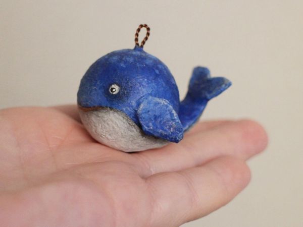 Мастерим кита из шарика от дезодоранта | Ярмарка Мастеров - ручная работа, handmade Мастерим кита из шарика от дезодоранта | Ярмарка Мастеров - ручная работа, handmade