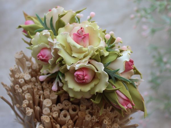 Создаем цветочную заколку из фоамирана | Ярмарка Мастеров - ручная работа, handmade
