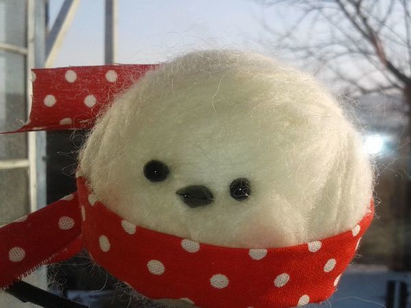 Мастерим из пенопластового шарика декор на окно. Птичка «Снежка» | Ярмарка Мастеров - ручная работа, handmade Мастерим из пенопластового шарика декор на окно. Птичка «Снежка» | Ярмарка Мастеров - ручная работа, handmade
