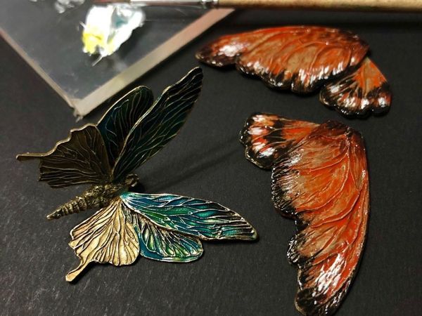 МК с холодной эмалью | Ярмарка Мастеров - ручная работа, handmade