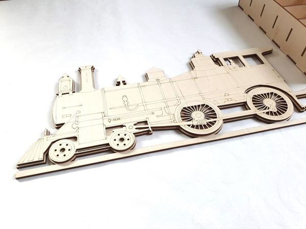 Новинка — полка паровоз! | Ярмарка Мастеров - ручная работа, handmade