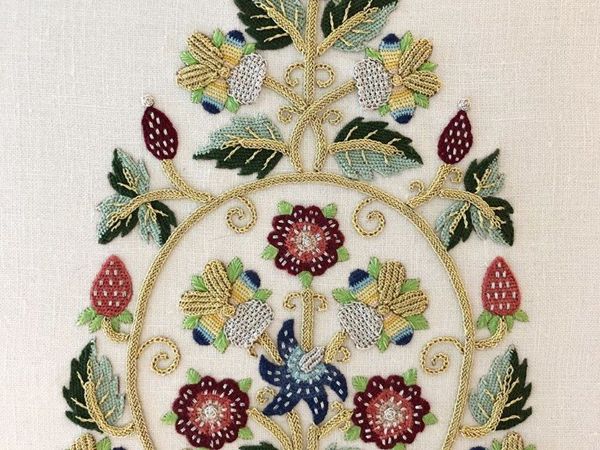 ''17th Century Gentleman's Cap'' Embroidery Kit by Alison Cole | Livemaster - handmade