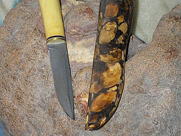Как сделать ножны для якутского ножа