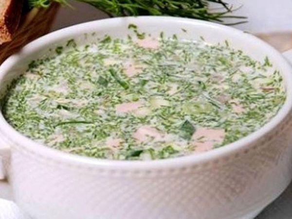 Окрошка на мацони. Холодные супы в жару ! | Ярмарка Мастеров - ручная работа, handmade