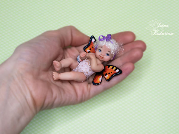 Малышка бабочка спешит показаться! | Ярмарка Мастеров - ручная работа, handmade
