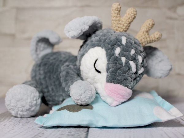 Crocheting Toy Deer | Livemaster - handmade