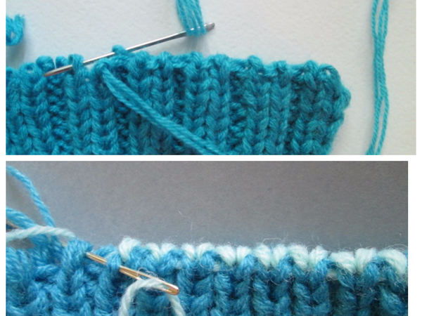 Идеи для вязания платочной вязкой