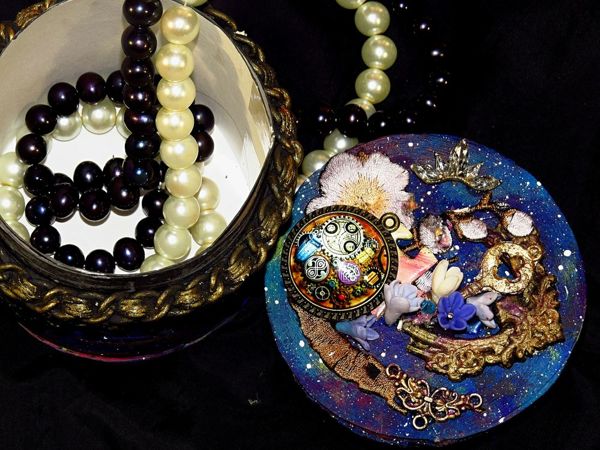 Мастерим шкатулку из бобины от скотча | Ярмарка Мастеров - ручная работа, handmade