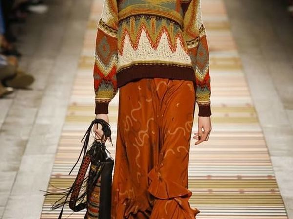 Трикотаж в этно-коллекции осень-зима 2018 от Etro | Ярмарка Мастеров - ручная работа, handmade