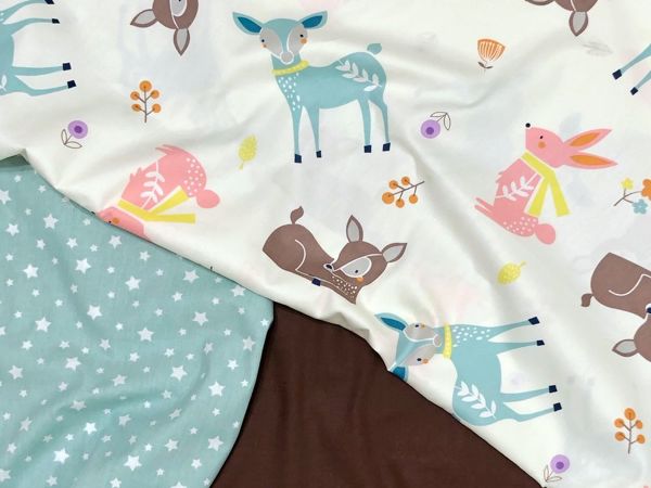 Зверюшки, звёзды и однотон | Ярмарка Мастеров - ручная работа, handmade