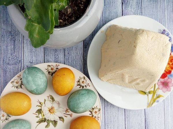 Творожная пасха с варёной сгущёнкой | Ярмарка Мастеров - ручная работа, handmade