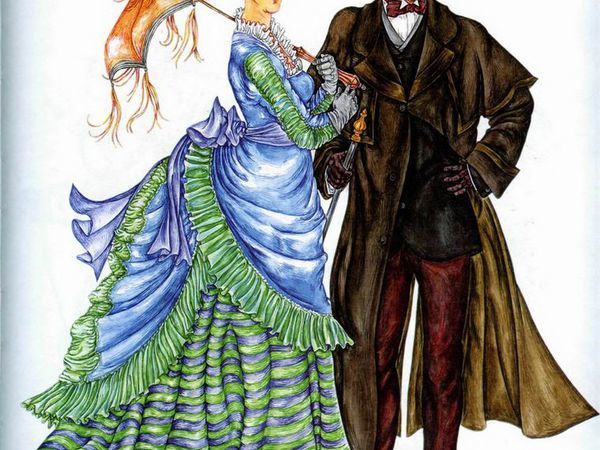 Мода девятнадцатого века: особенности женских нарядов | Ярмарка Мастеров - ручная работа, handmade