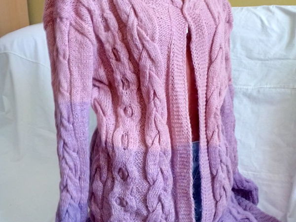 Скидка 20% на кардиган из альпаки | Ярмарка Мастеров - ручная работа, handmade