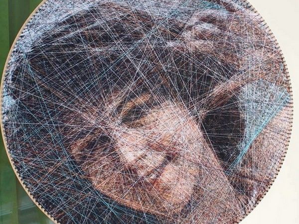 Удивительные портреты одной ниткой! Талантливые художники Альфред Чан и москвичи Ани и Андрей Абакумовы | Ярмарка Мастеров - ручная работа, handmade