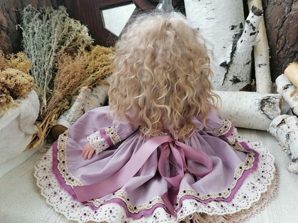 Лора) текстильная кукла в подарок | Ярмарка Мастеров - ручная работа, handmade