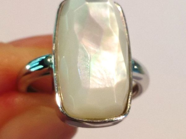 Видео кольца «Pearle Light» перламутр,белое золото 585 ручная работа | Ярмарка Мастеров - ручная работа, handmade