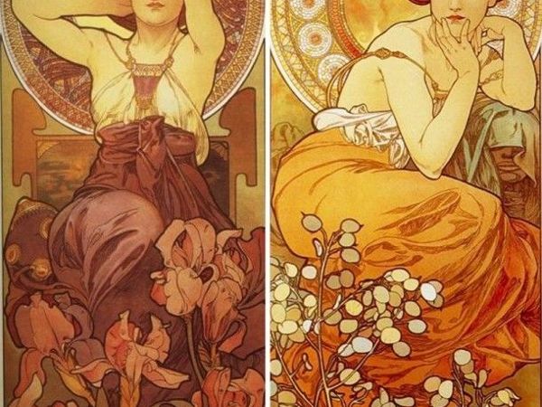 Арт-Нуво, как источник вдохновения | Ярмарка Мастеров - ручная работа, handmade