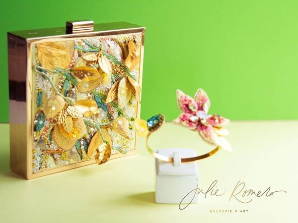 Вышитая сумочка Flor de Mango от Julie Romero | Ярмарка Мастеров - ручная работа, handmade