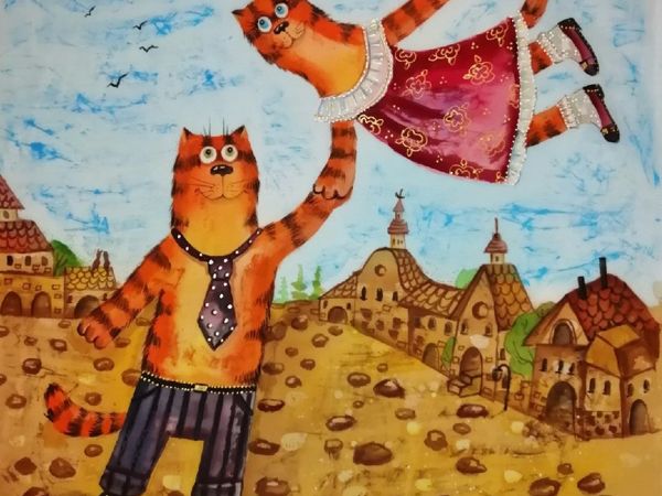 С Днём котиков ! | Ярмарка Мастеров - ручная работа, handmade