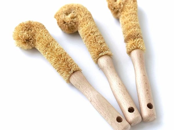 Самая удобная эко-щётка для бутылок | Ярмарка Мастеров - ручная работа, handmade