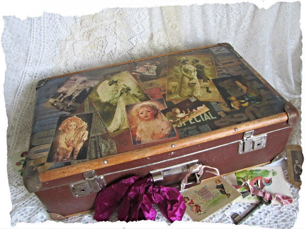 Большой интерьерный чемодан в продаже! | Ярмарка Мастеров - ручная работа, handmade